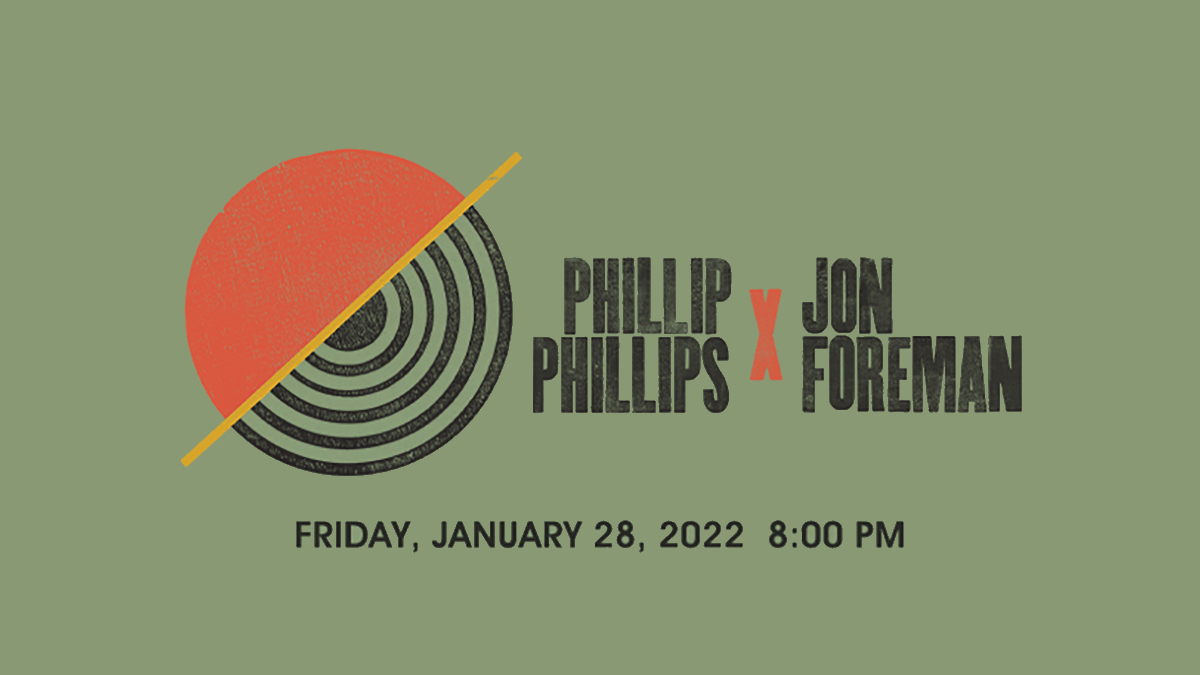 Phillip Phillips and Jon Foreman at Genesee Theatre ***CANCELED***